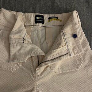 Maeve Courderoy Cropped Pants by Anthropologie Colette Line